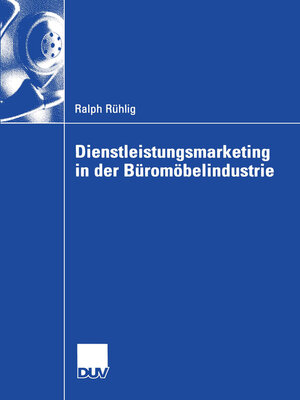 cover image of Dienstleistungsmarketing in der Büromöbelindustrie